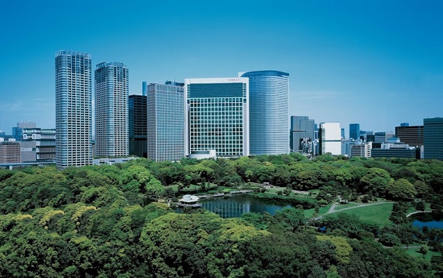 Conrad Tokyo Location