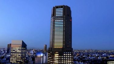 Cerulean Tower Tokyu Hotel, a new landmark with guest rooms on the upper floors of Shibuya.
