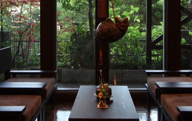 Unzen Onsen Folk Art Modern Inn Location of Unzen Fukudaya