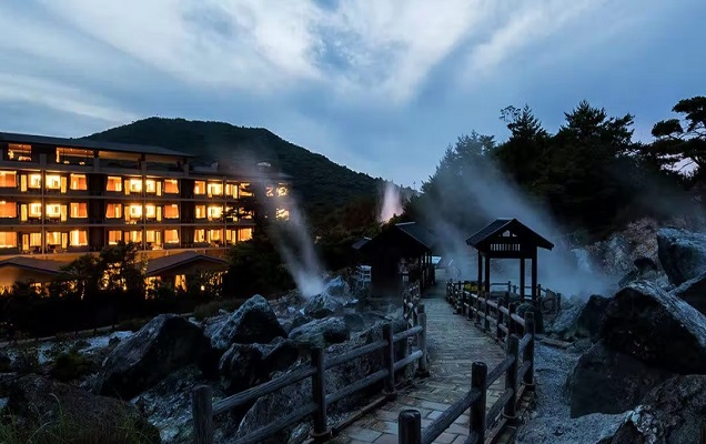 Mt. Resort Unzen Kyushu Hotel Location