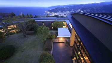 Hotel Granbach Atami Crescendo, a hotel where you can enjoy a superb auberge where Bach’s music and the tranquil environment heal body and soul.
