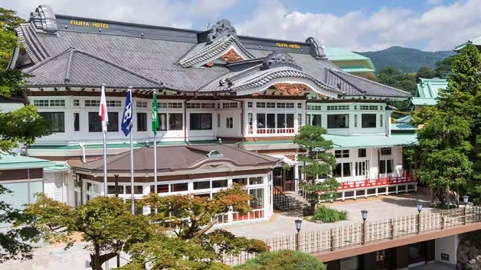 Fujiya Hotel was established in 1878 in Miyanoshita, Hakone as Japan's first full-fledged resort hotel.